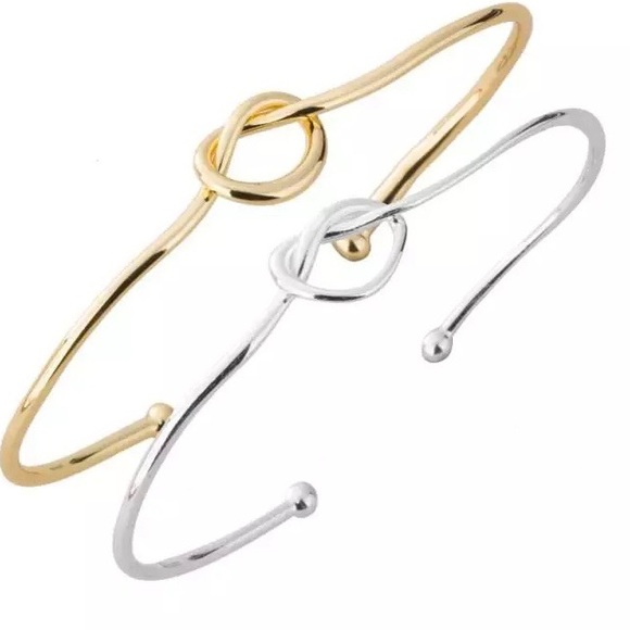 Jewelry - Set of 2 Knot Cuff Bracelets